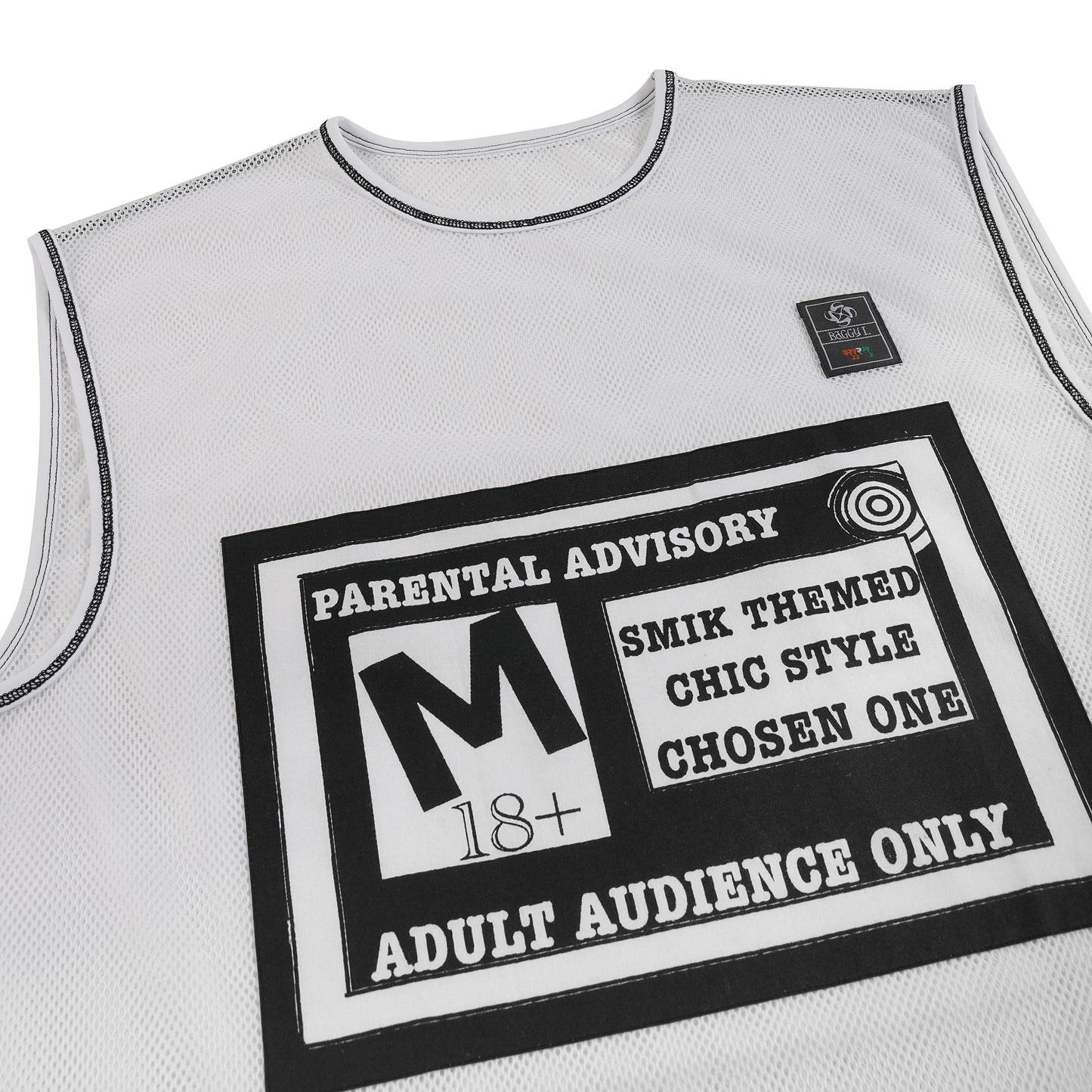 Parental Advisory Ganji - White