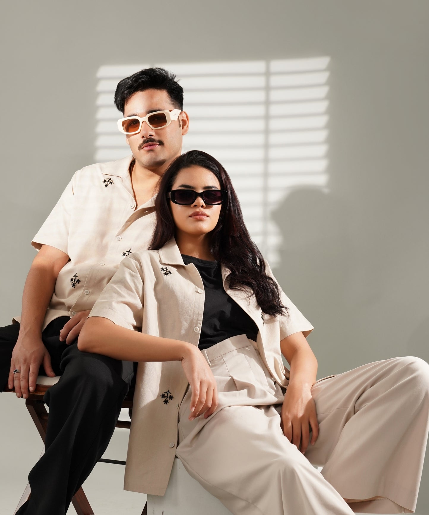 Bota Work Linen Shirt (Beige)