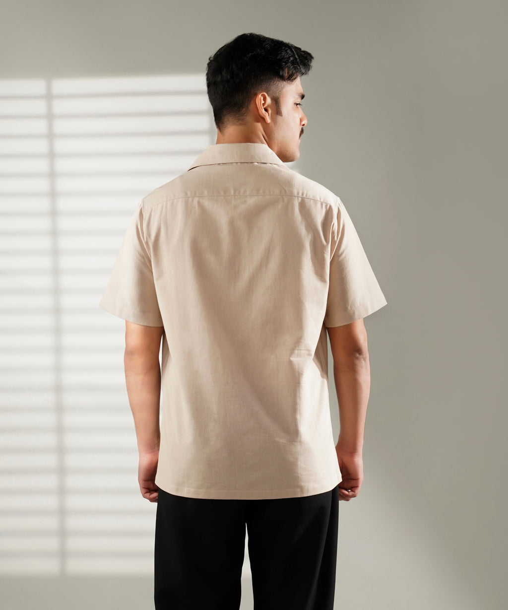 Bota Work Linen Shirt (Beige)
