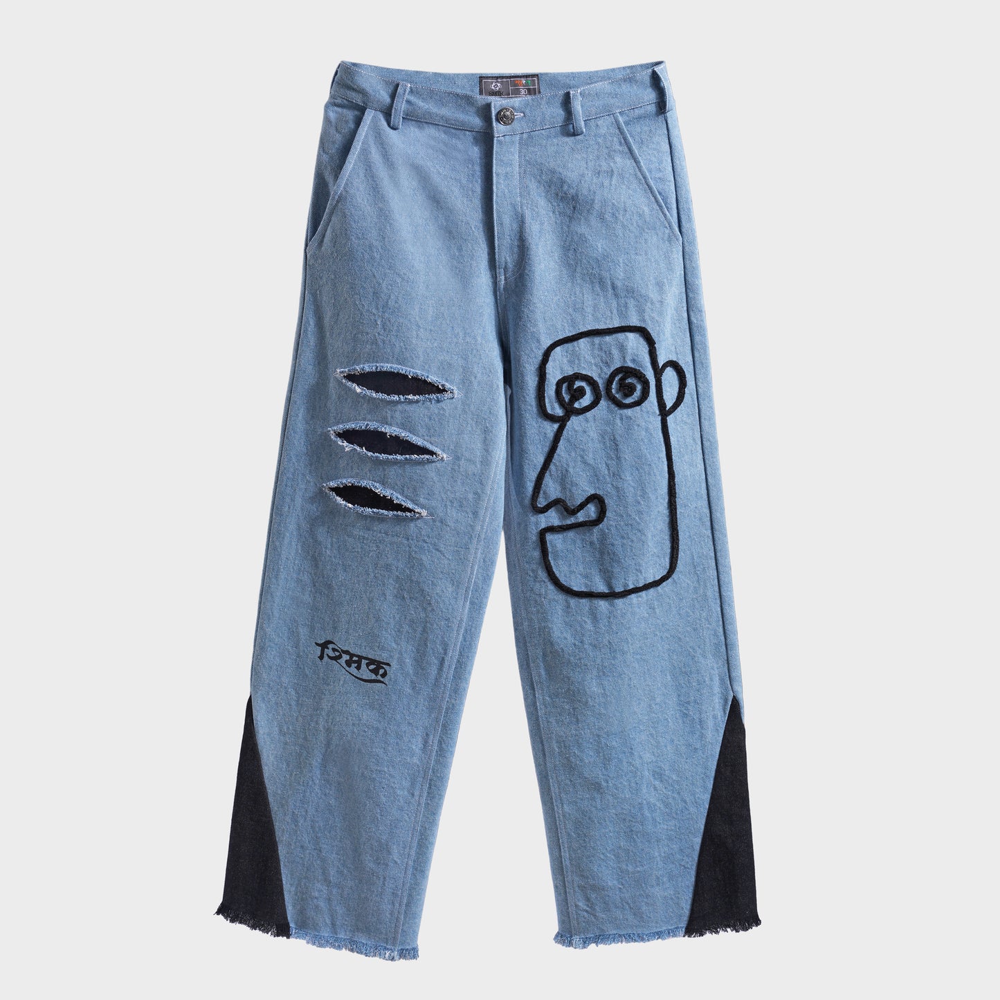 Tribal Claws Denim Jeans