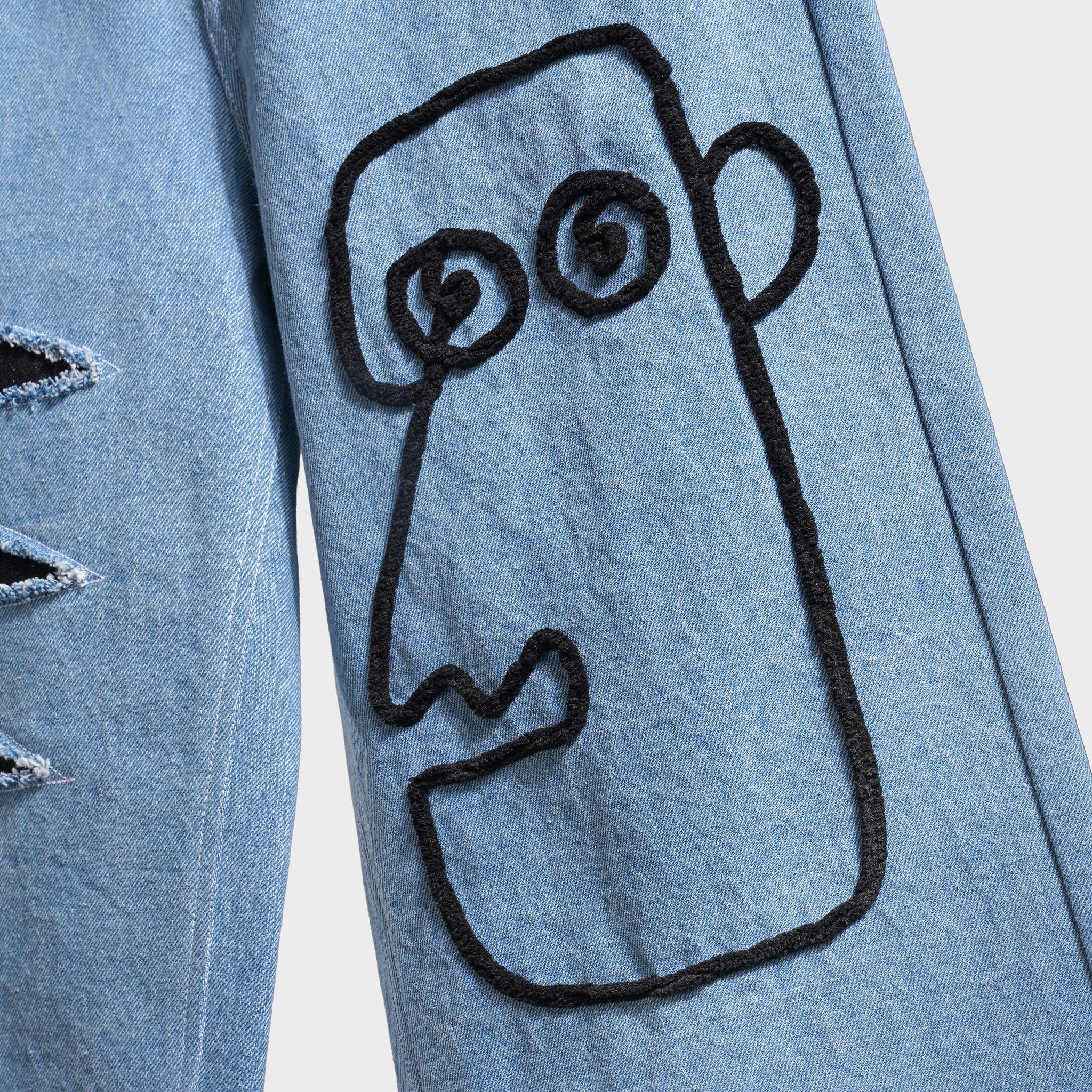 Tribal Claws Denim Jeans