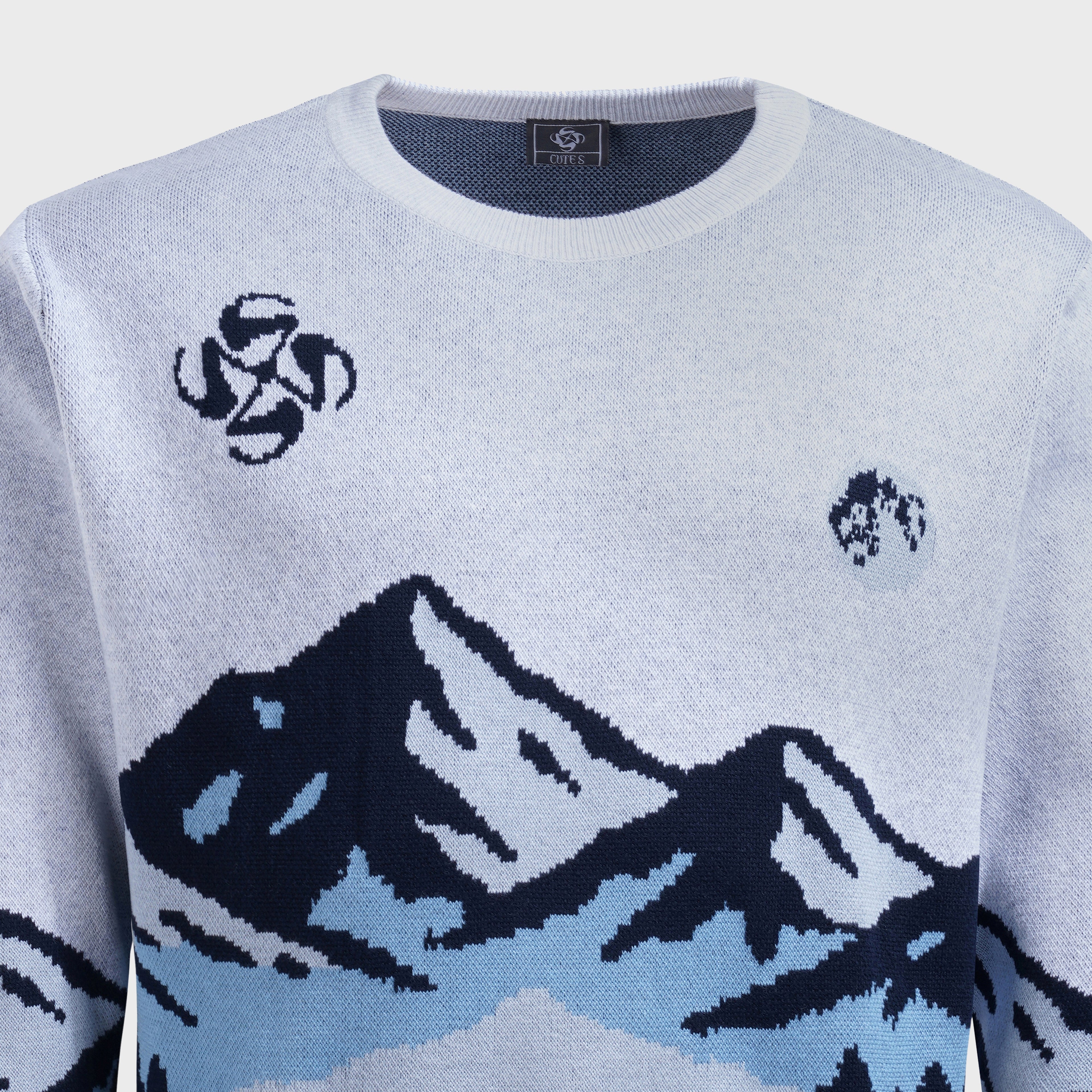 M&M 2.0 Jacquard Sweater (Moon & Mountains)