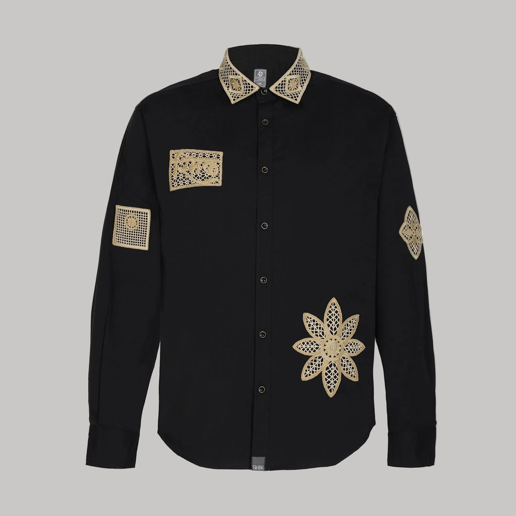 Heritage Noir Shirt – A Dialogue of Craft & Modernity