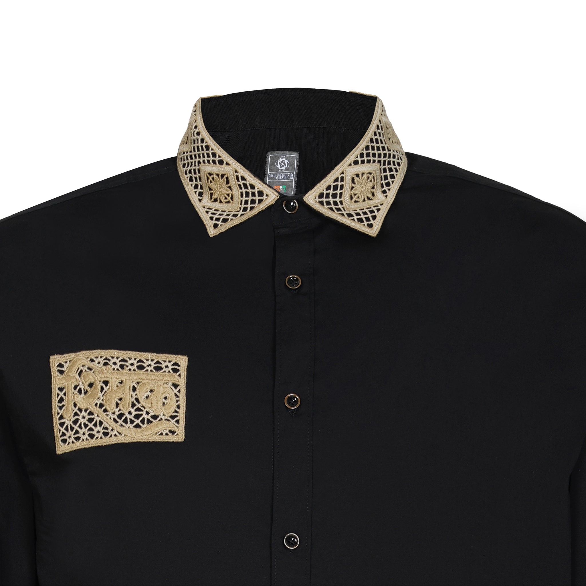 Heritage Noir Shirt – A Dialogue of Craft & Modernity