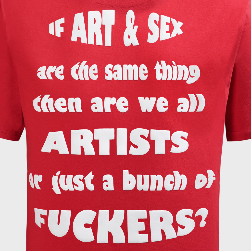 ARTIST TEE  (Red)