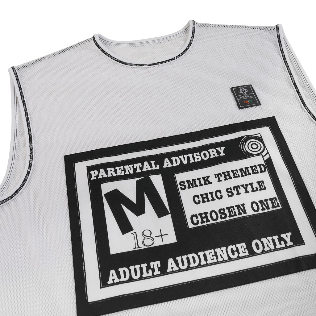 Parental Advisory Ganji - White