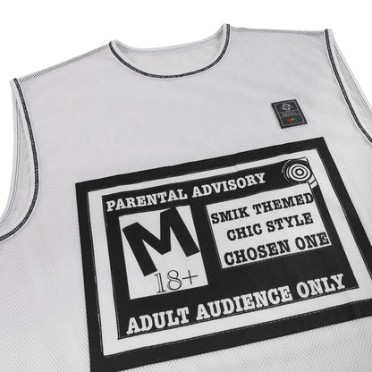Parental Advisory Ganji - White