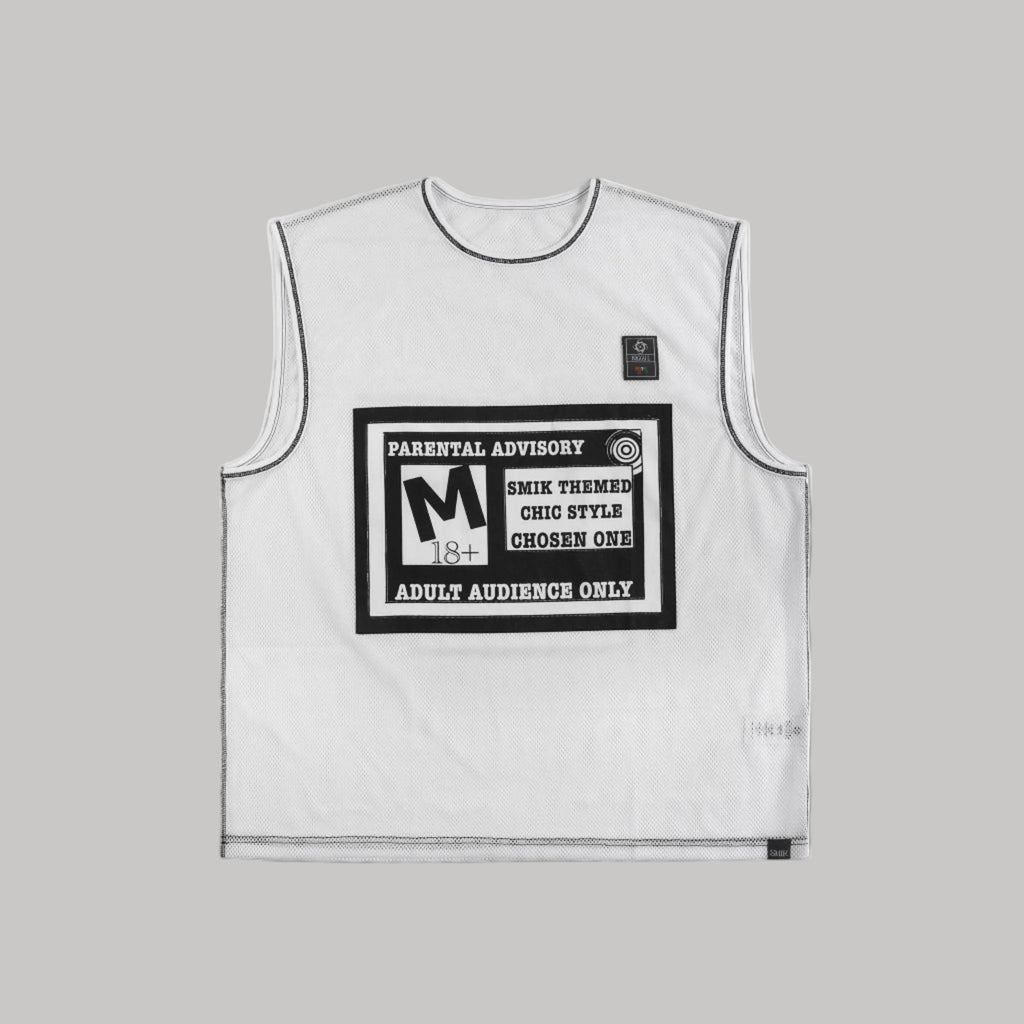 Parental Advisory Ganji - White