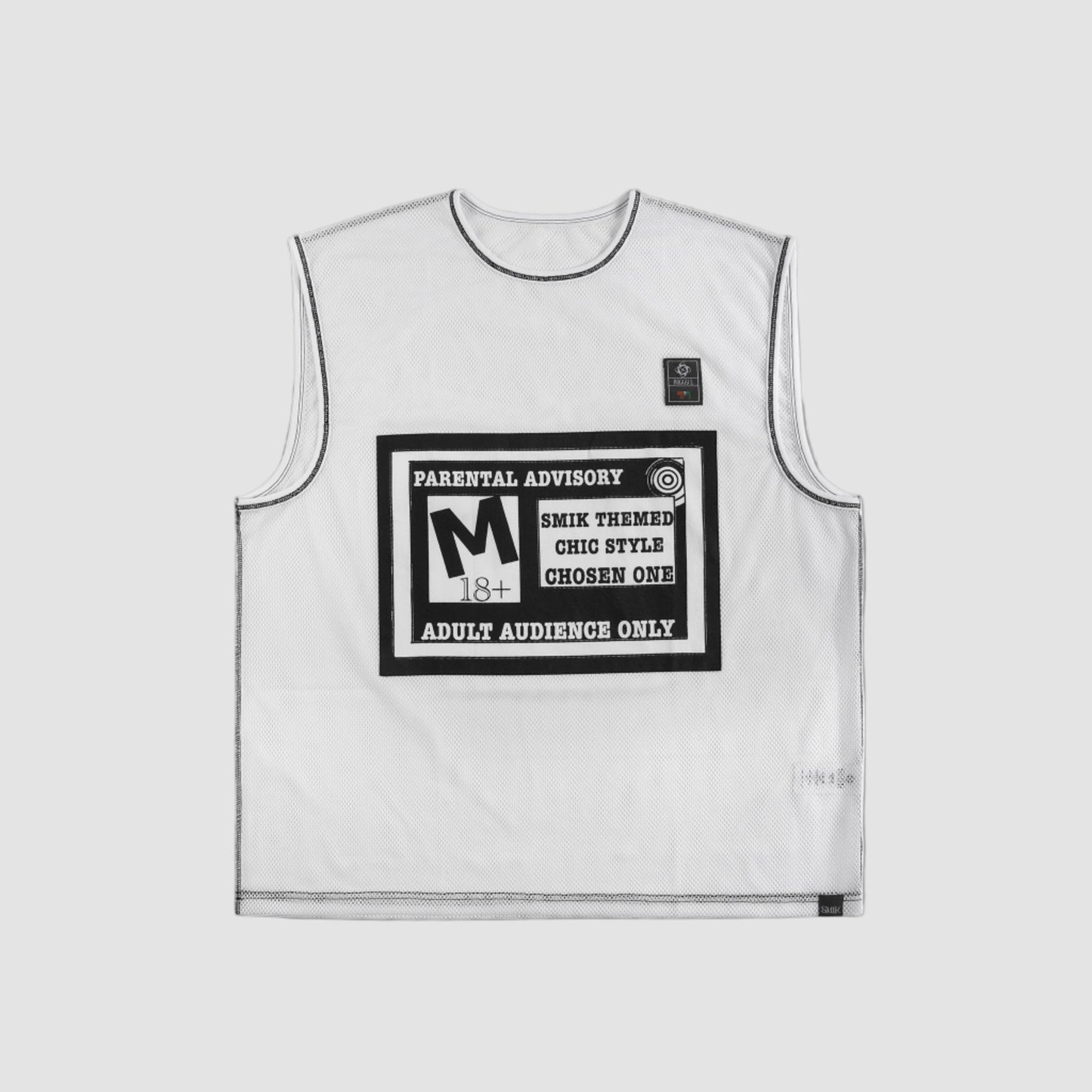 Parental Advisory Ganji - White