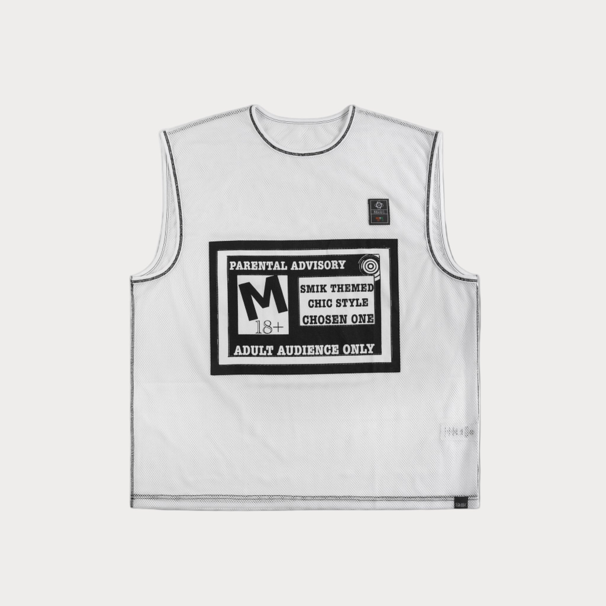 Parental Advisory Ganji - White