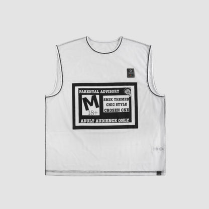 Parental Advisory Ganji - White