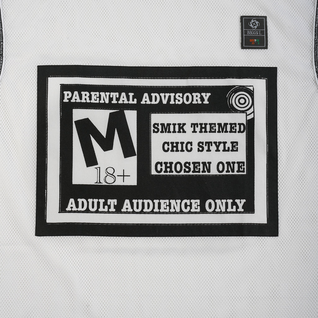 Parental Advisory Ganji - White