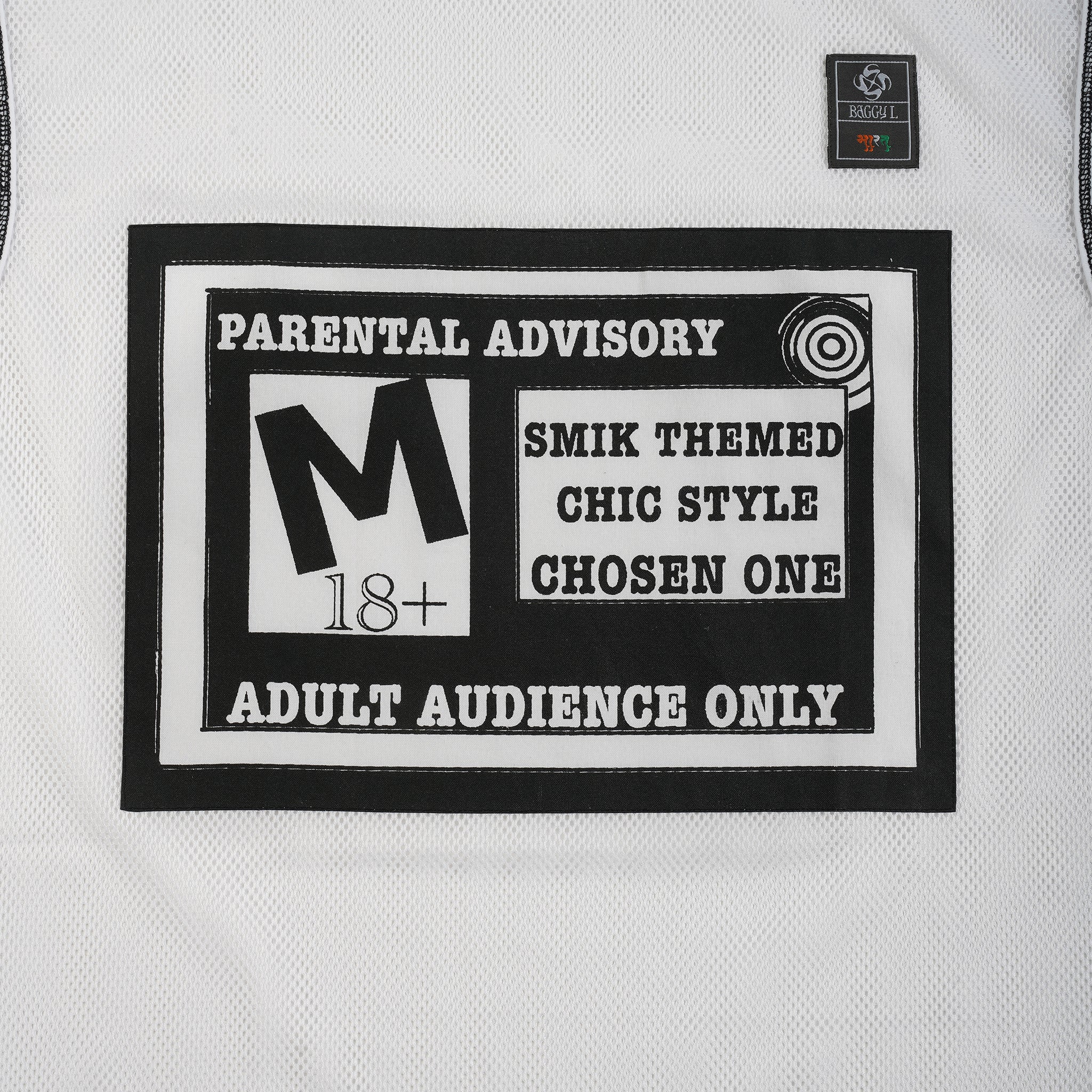 Parental Advisory Ganji - White