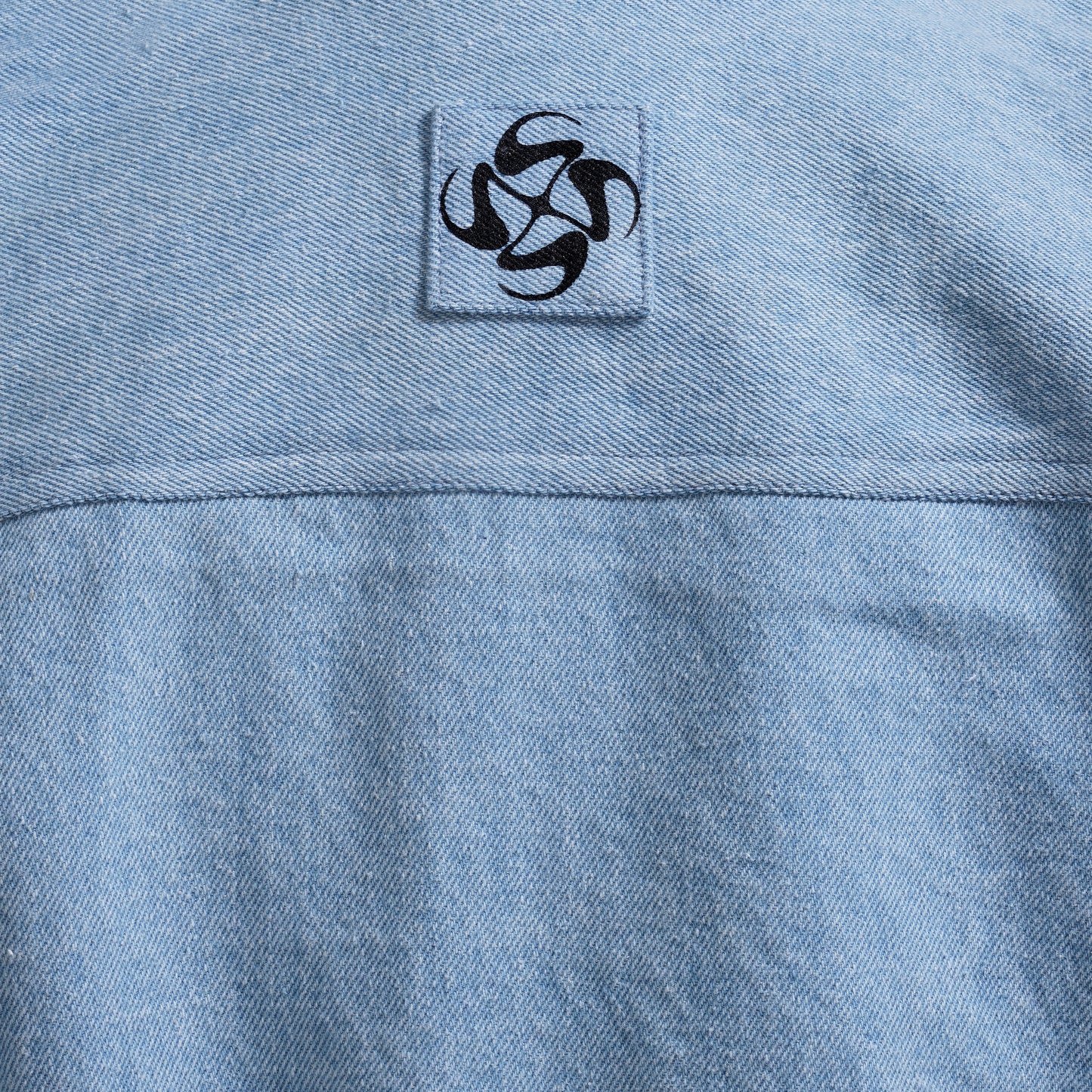 Cropped Utility Denim Jacket