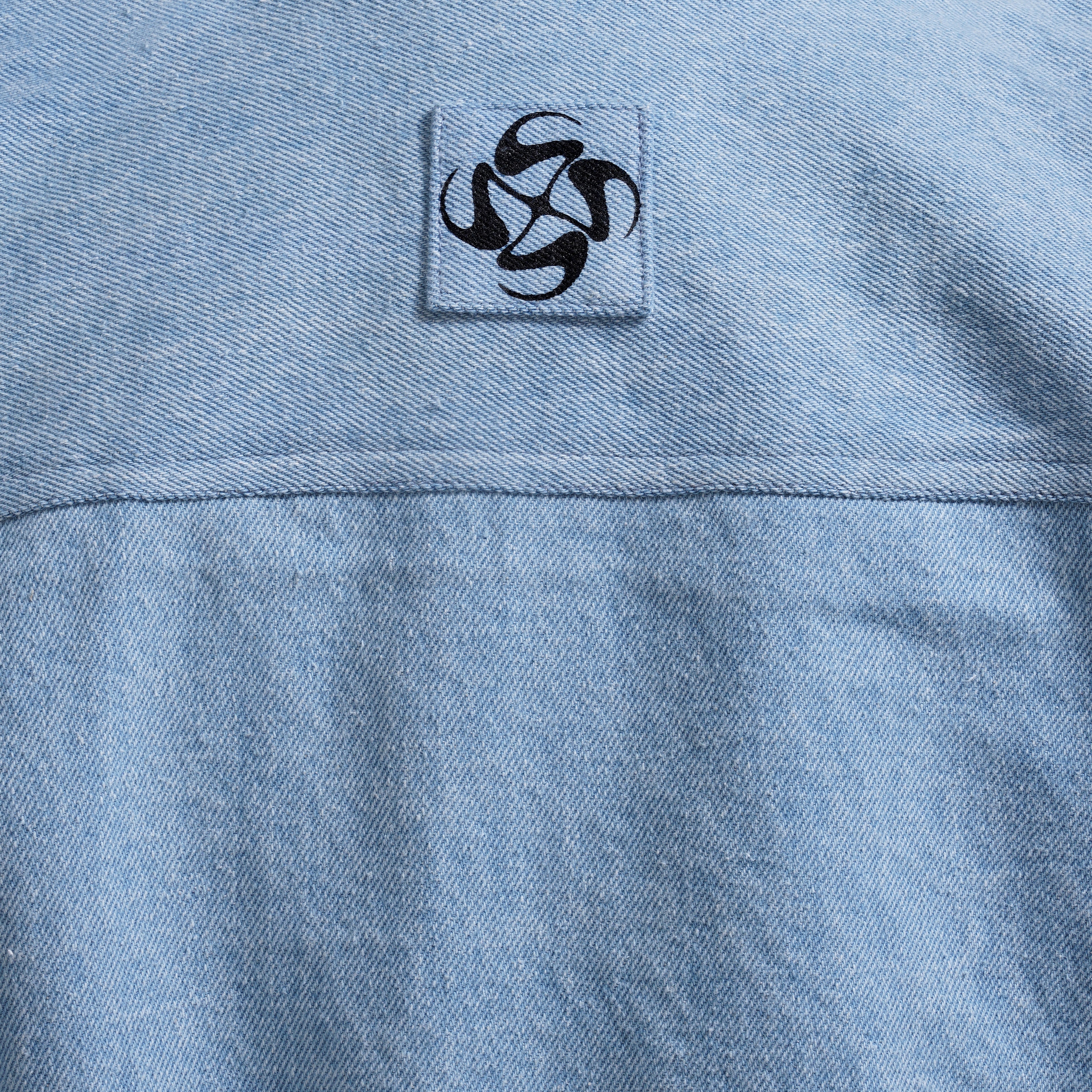 Cropped Utility Denim Jacket