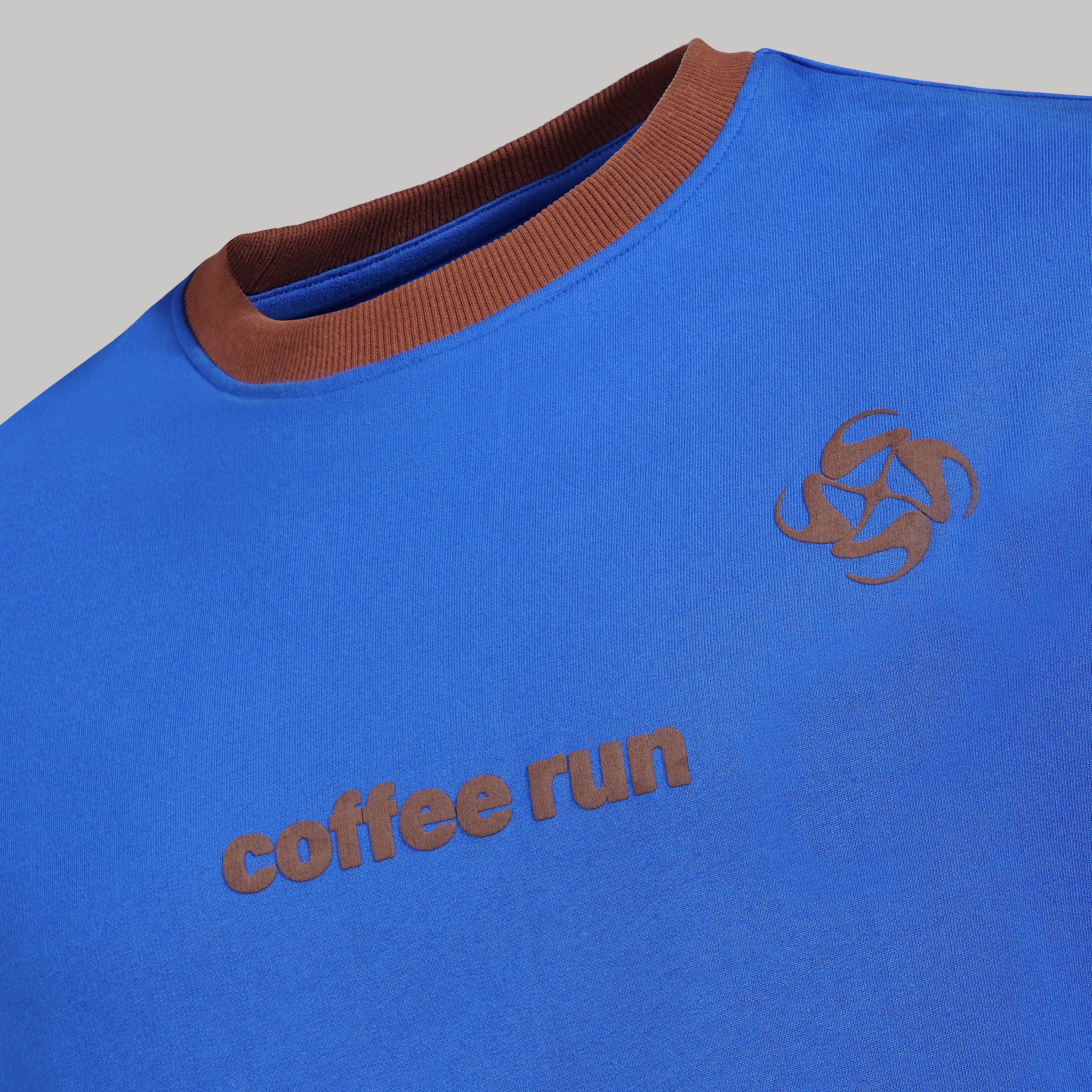 Coffee Run Tee (Royal Blue)