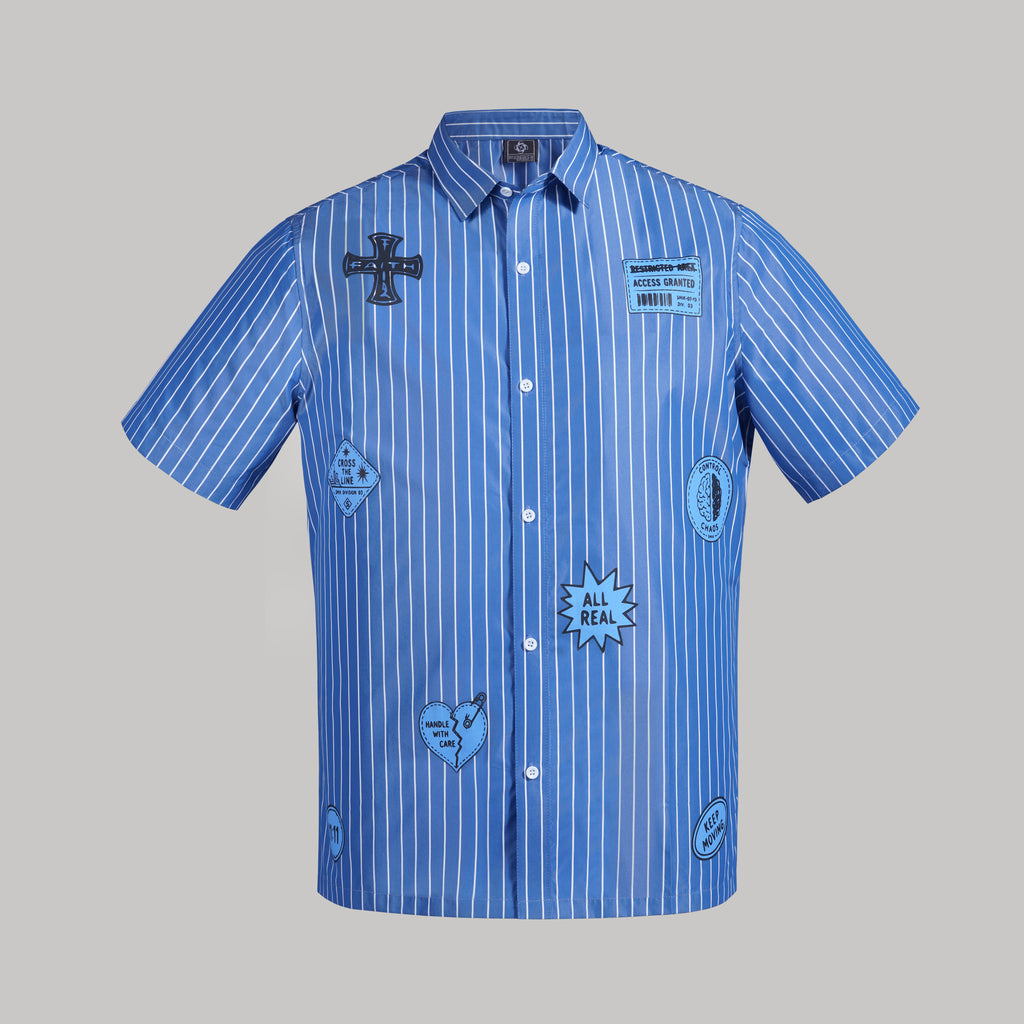 Transit Stripe Shirt (Blue)