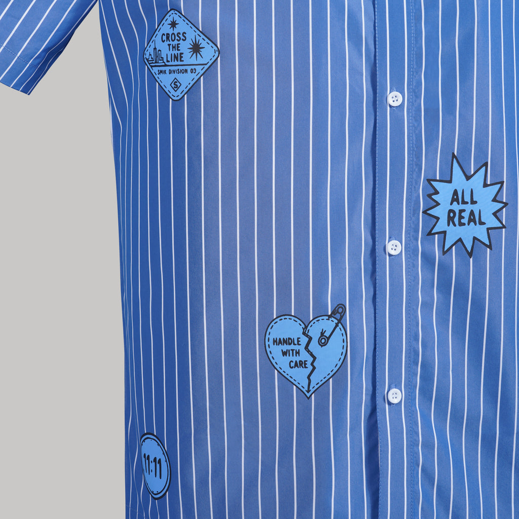 Transit Stripe Shirt (Blue)