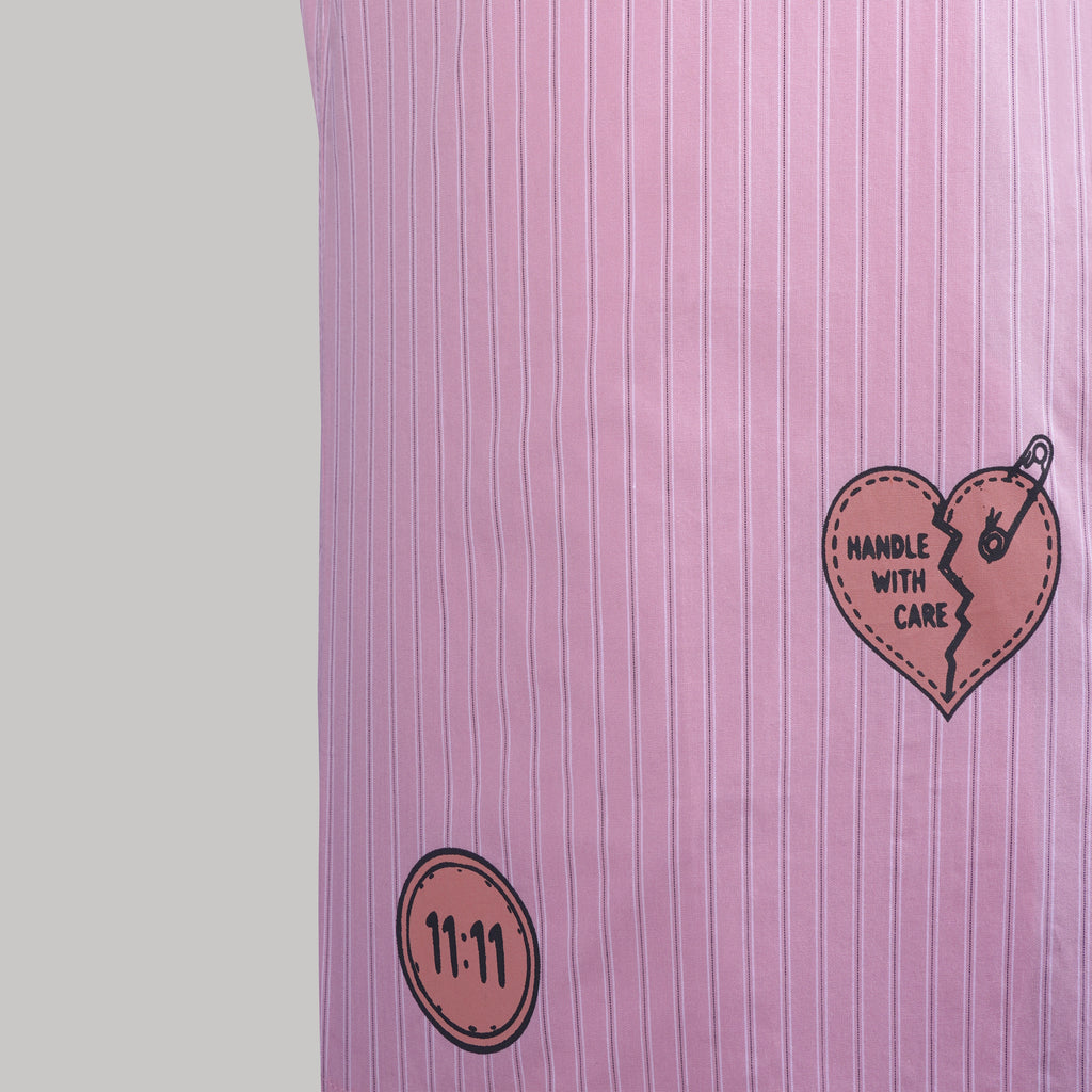 Transit Stripe Shirt (Pink)
