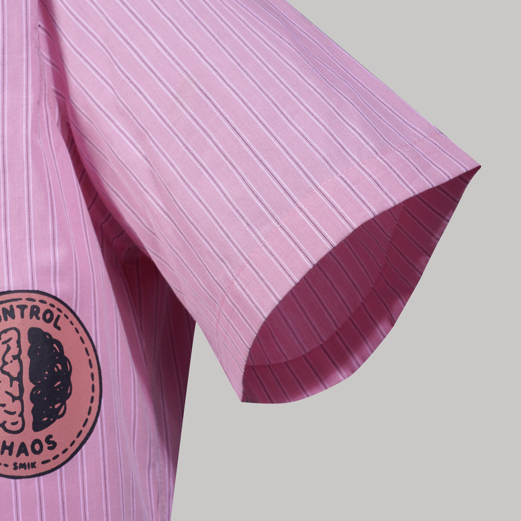 Transit Stripe Shirt (Pink)