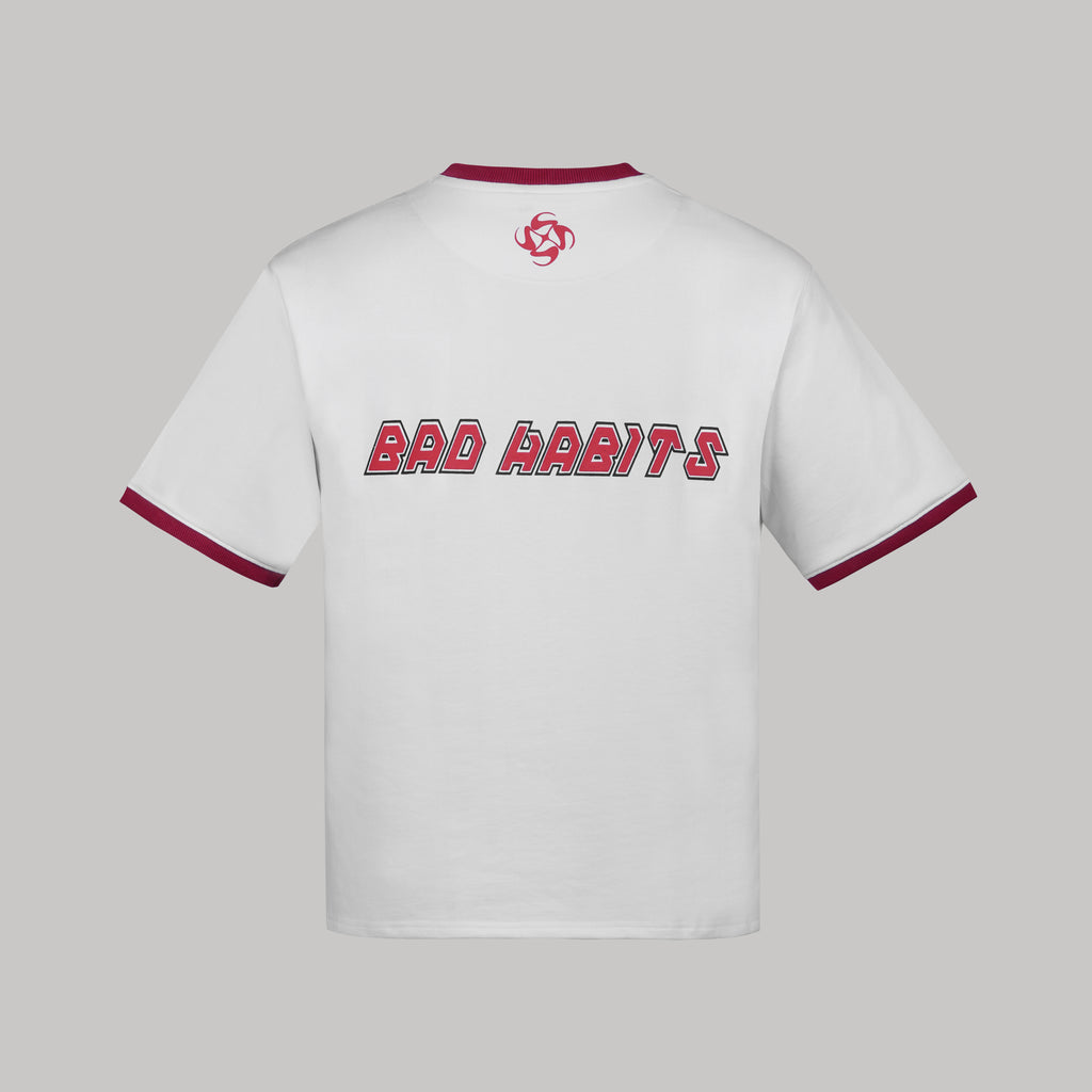 Bad Habits Tee (White)